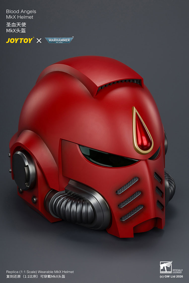 Warhammer 40,000 Blood Angels Mk X 1/1 Scale Helmet Replica Gallery Image 11