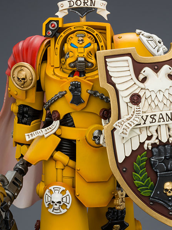 Warhammer 40,000 Imperial Fists Darnath Lysander 1/18 Scale Action Figure Gallery Image 2