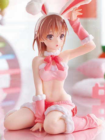 Image of A Certain Scientific Railgun MOFLOCK Mikoto Misaka (Fluffy Bunny Ver.) Figure