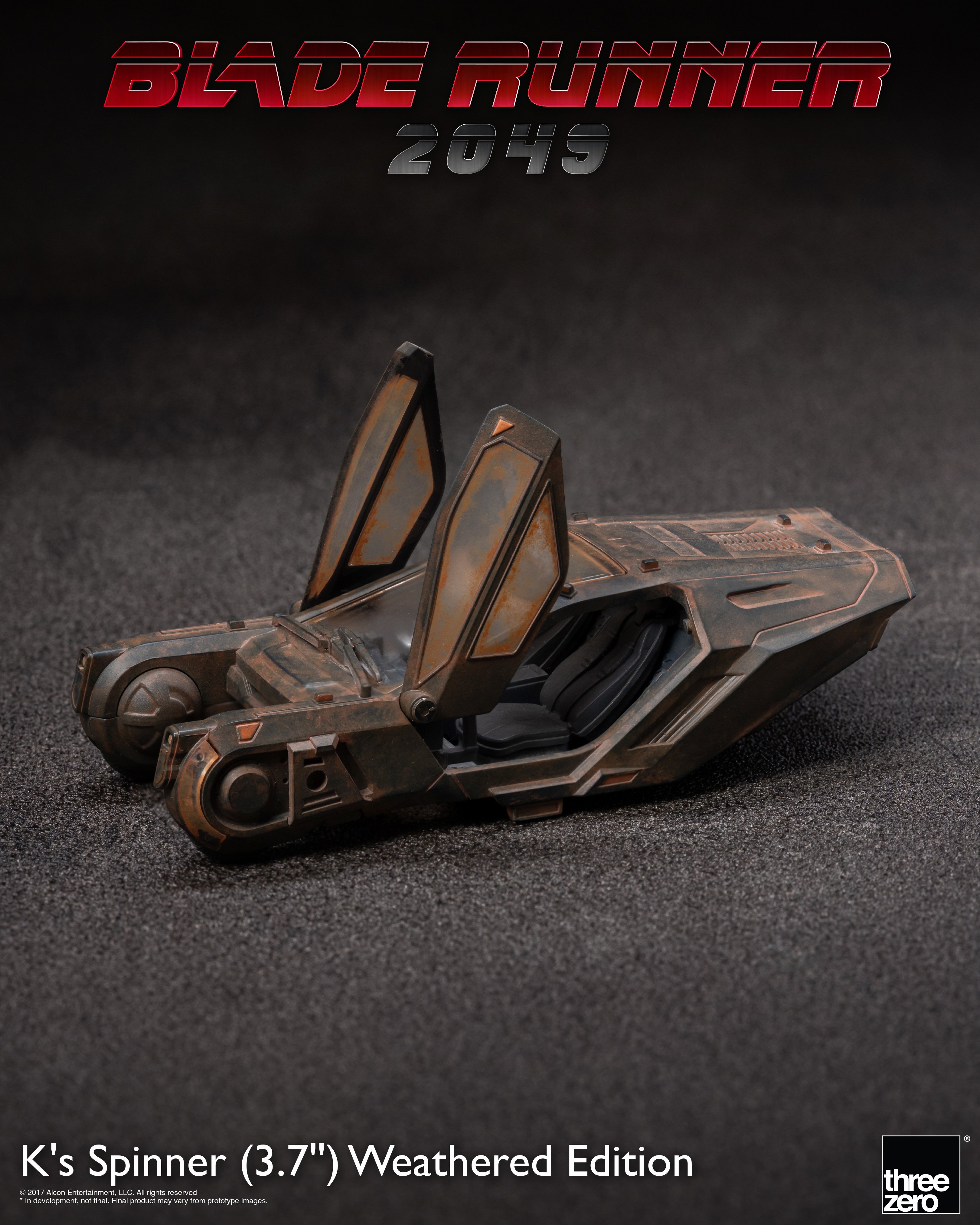 Blade Runner 2049 K's Spinner (Weathered Edition) Exclusive Model