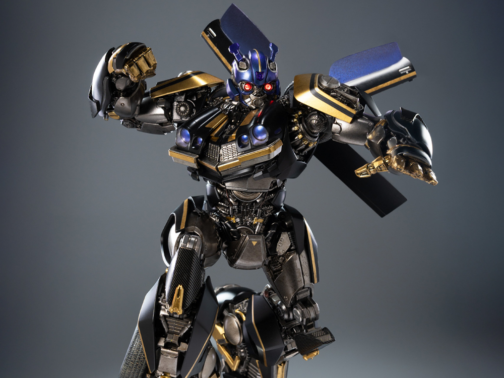 Transformers: Rise of the Beasts DLX Scale Collectible Series Shattered Glass Goldbug Exclusive Action Figure Gallery Image 1