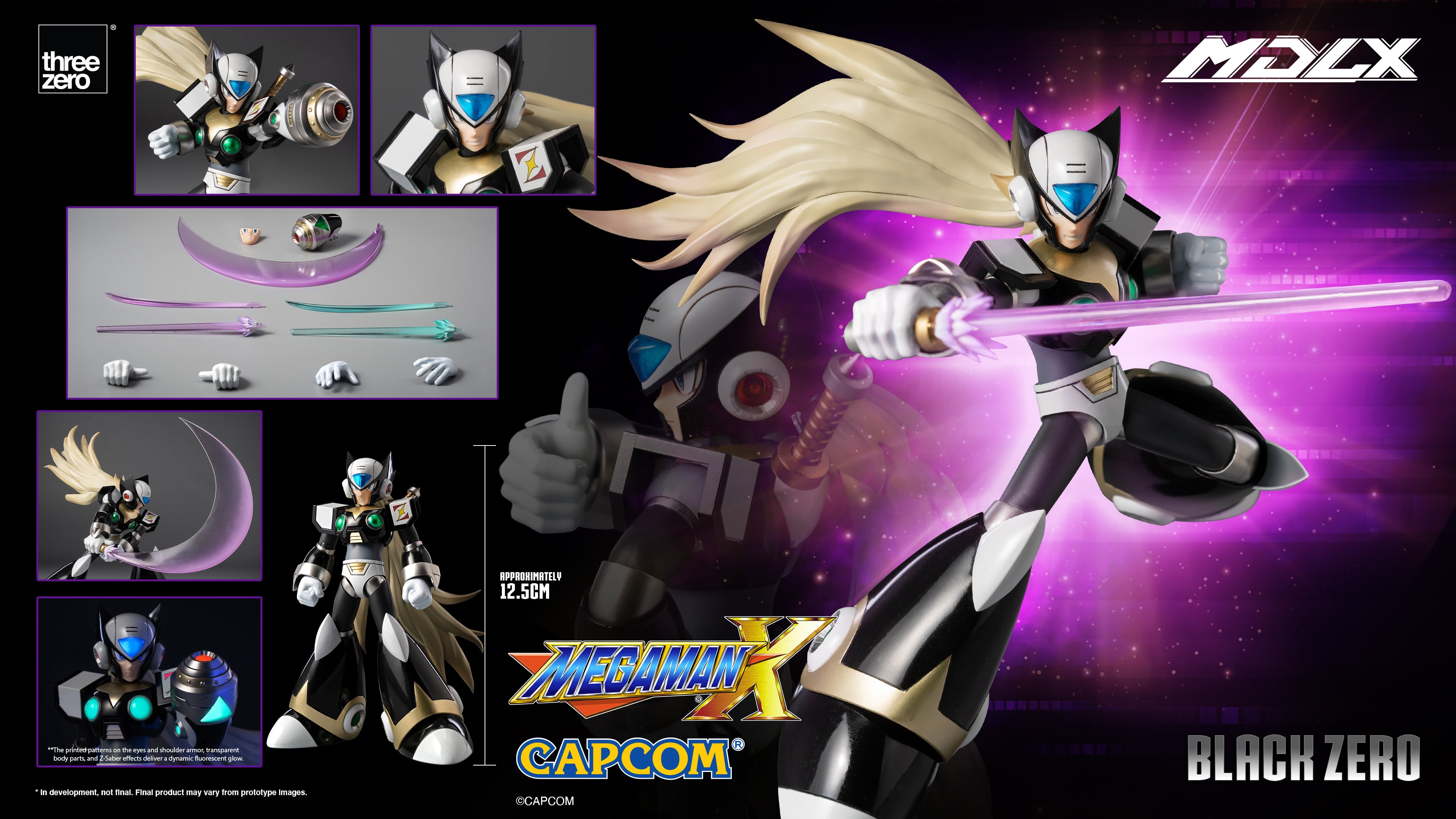 Mega Man X MDLX Articulated Figure Series Black Zero Exclusive Action Figure Gallery Image 13