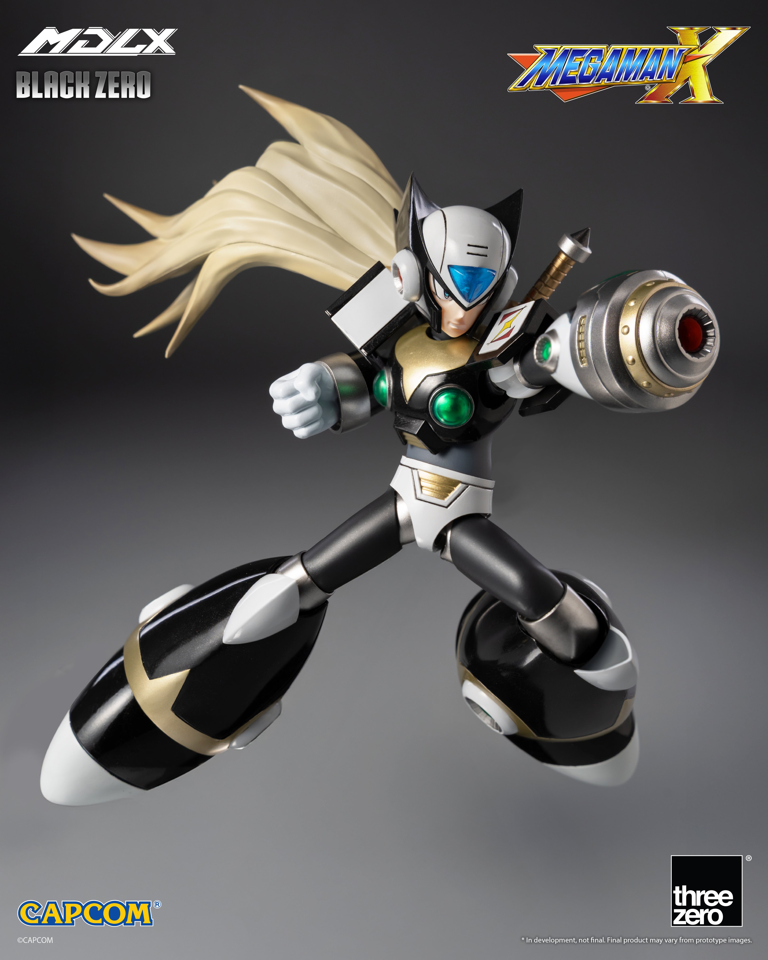 Mega Man X MDLX Articulated Figure Series Black Zero Exclusive Action Figure Gallery Image 6