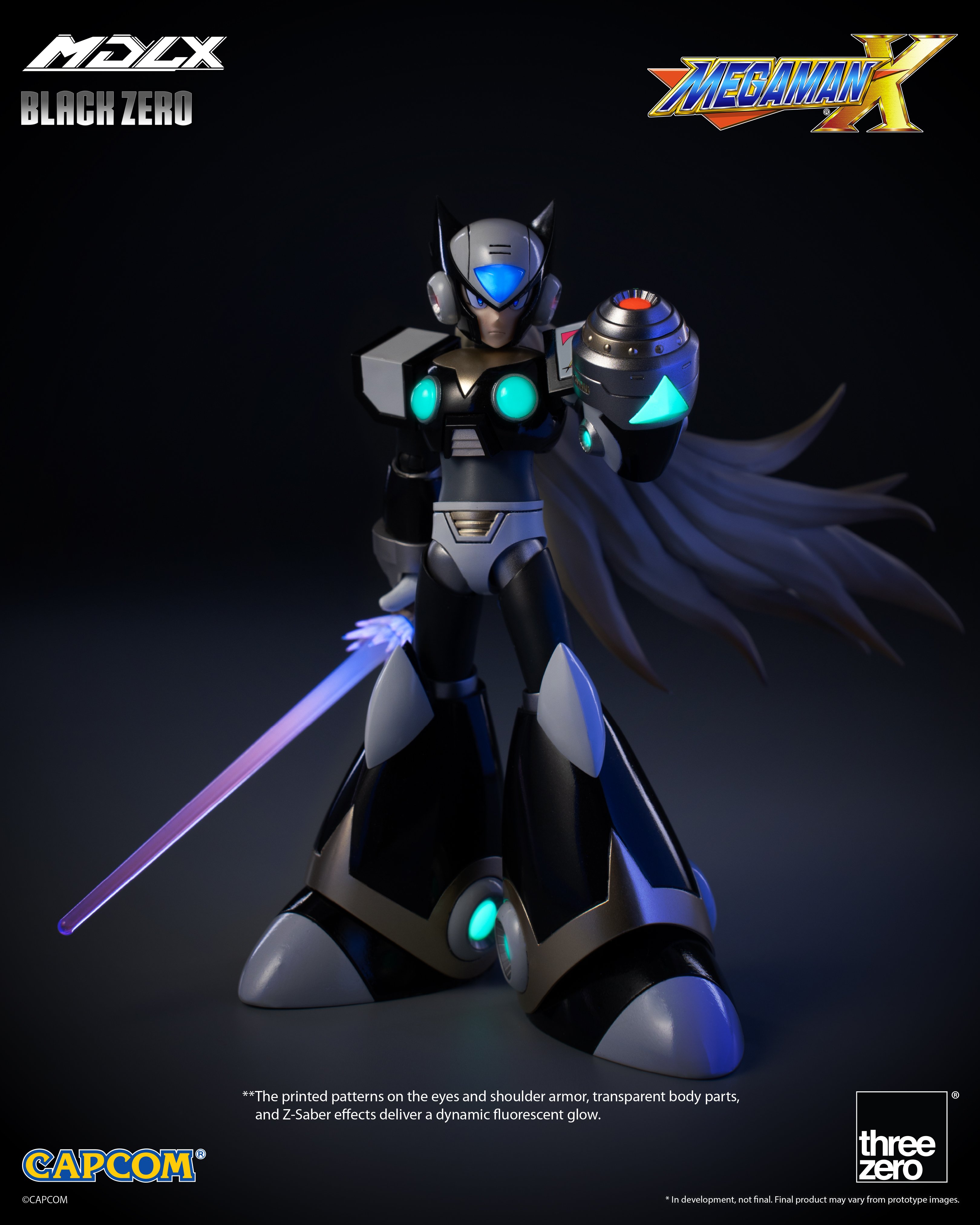 Mega Man X MDLX Articulated Figure Series Black Zero Exclusive Action Figure Gallery Image 12