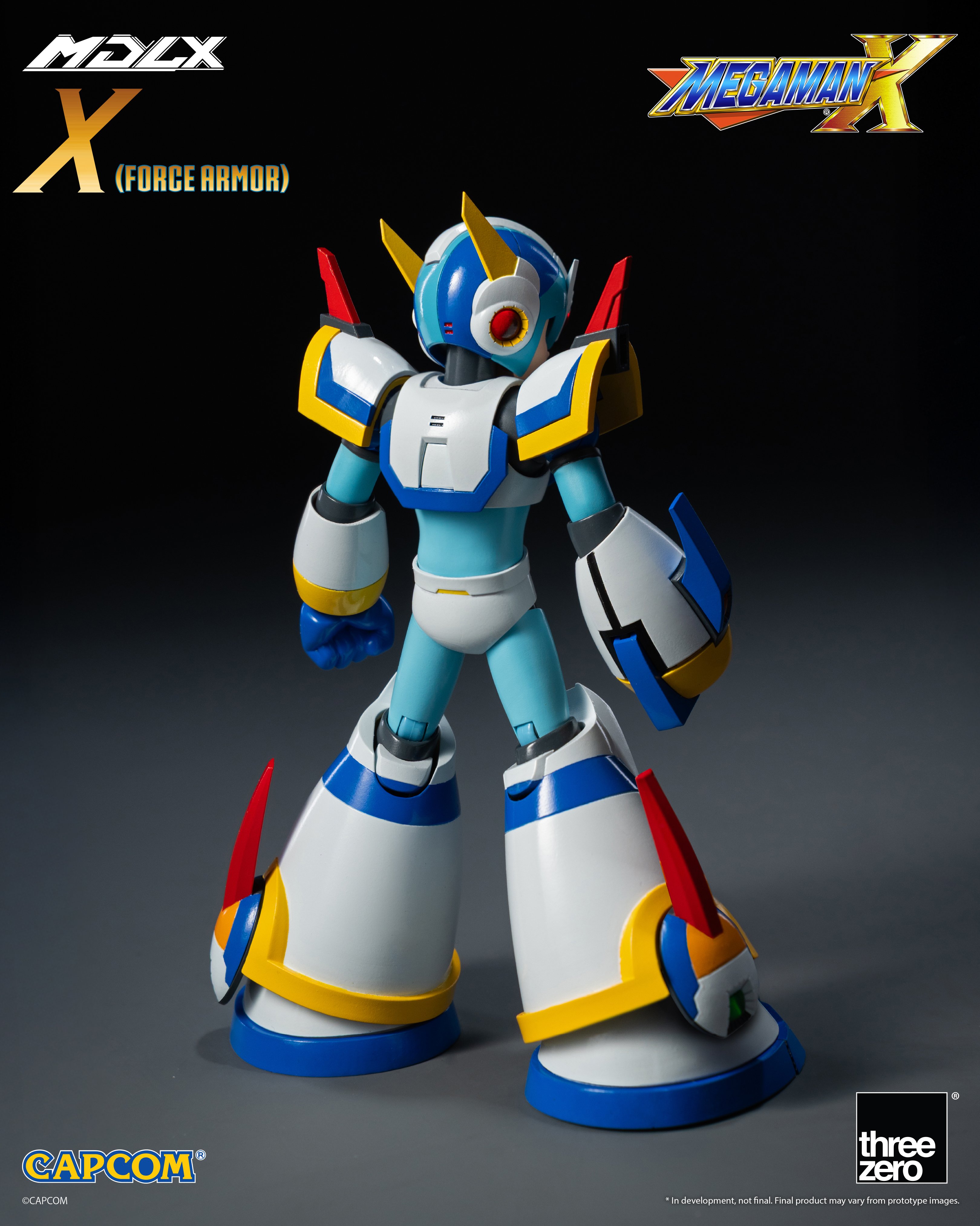 Mega Man X MDLX Articulated Figure Series Mega Man X (Force Armor) Action Figure Gallery Image 4