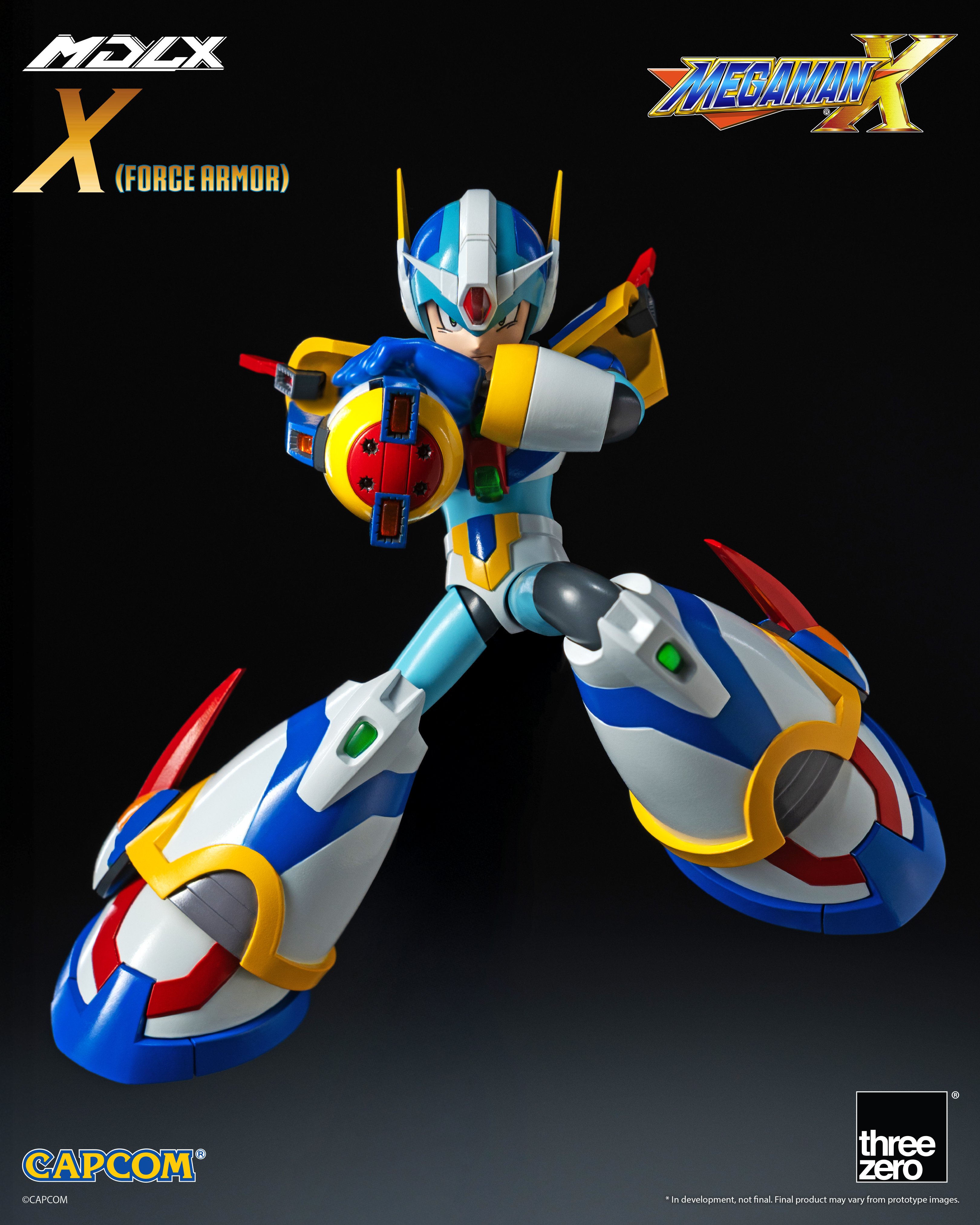 Mega Man X MDLX Articulated Figure Series Mega Man X (Force Armor) Action Figure Gallery Image 10