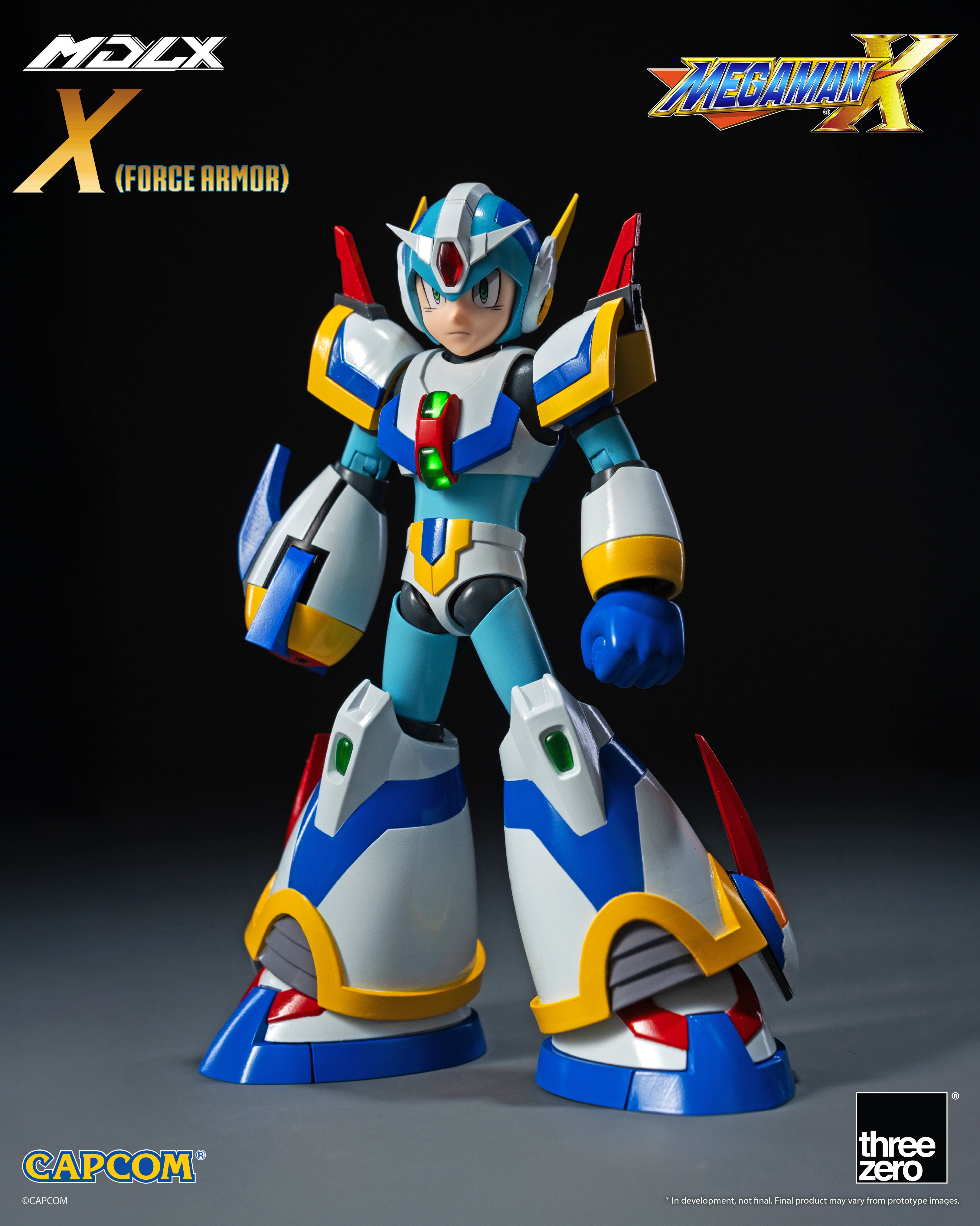 Mega Man X MDLX Articulated Figure Series Mega Man X (Force Armor) Action Figure Gallery Image 3