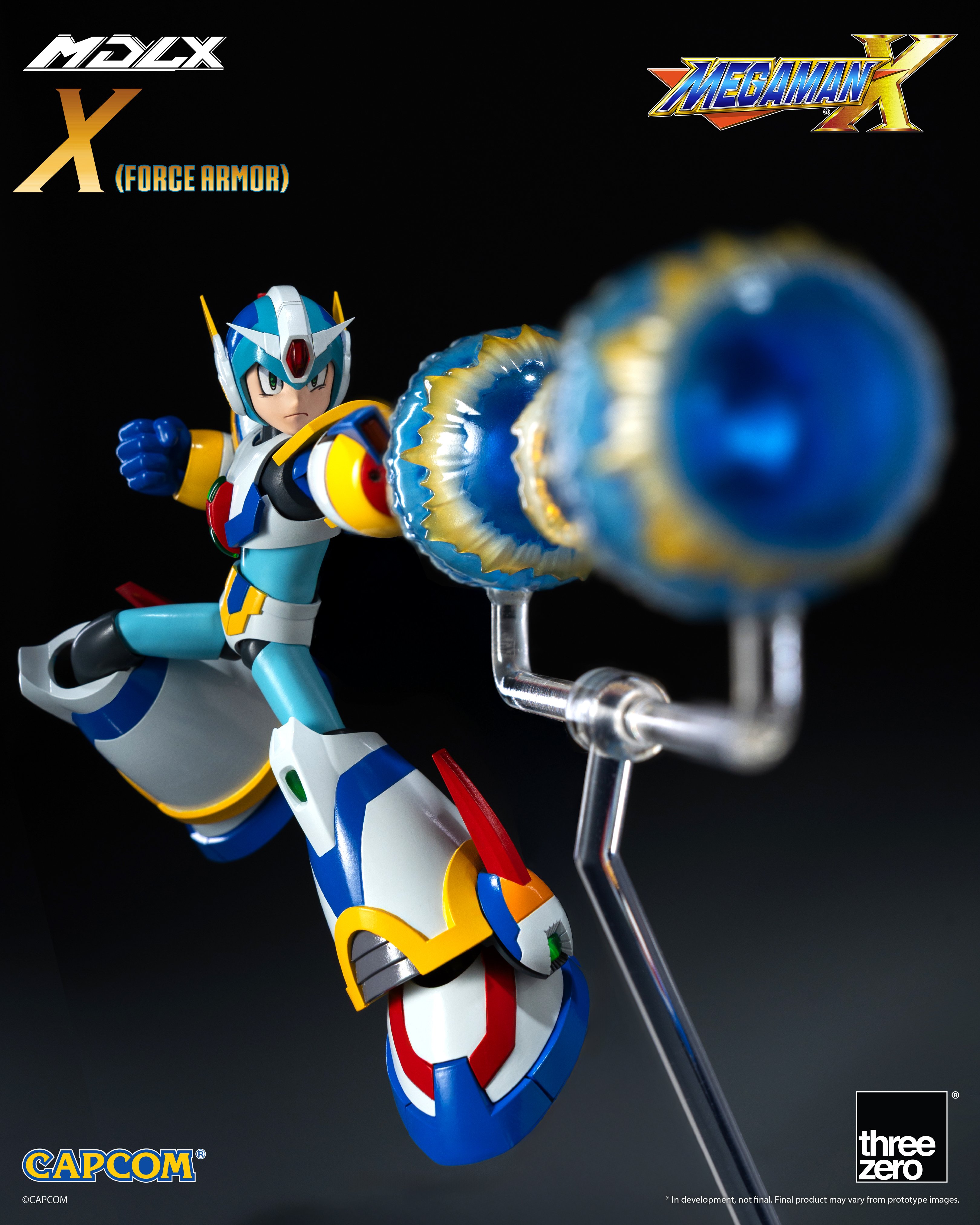 Mega Man X MDLX Articulated Figure Series Mega Man X (Force Armor) Action Figure Gallery Image 13