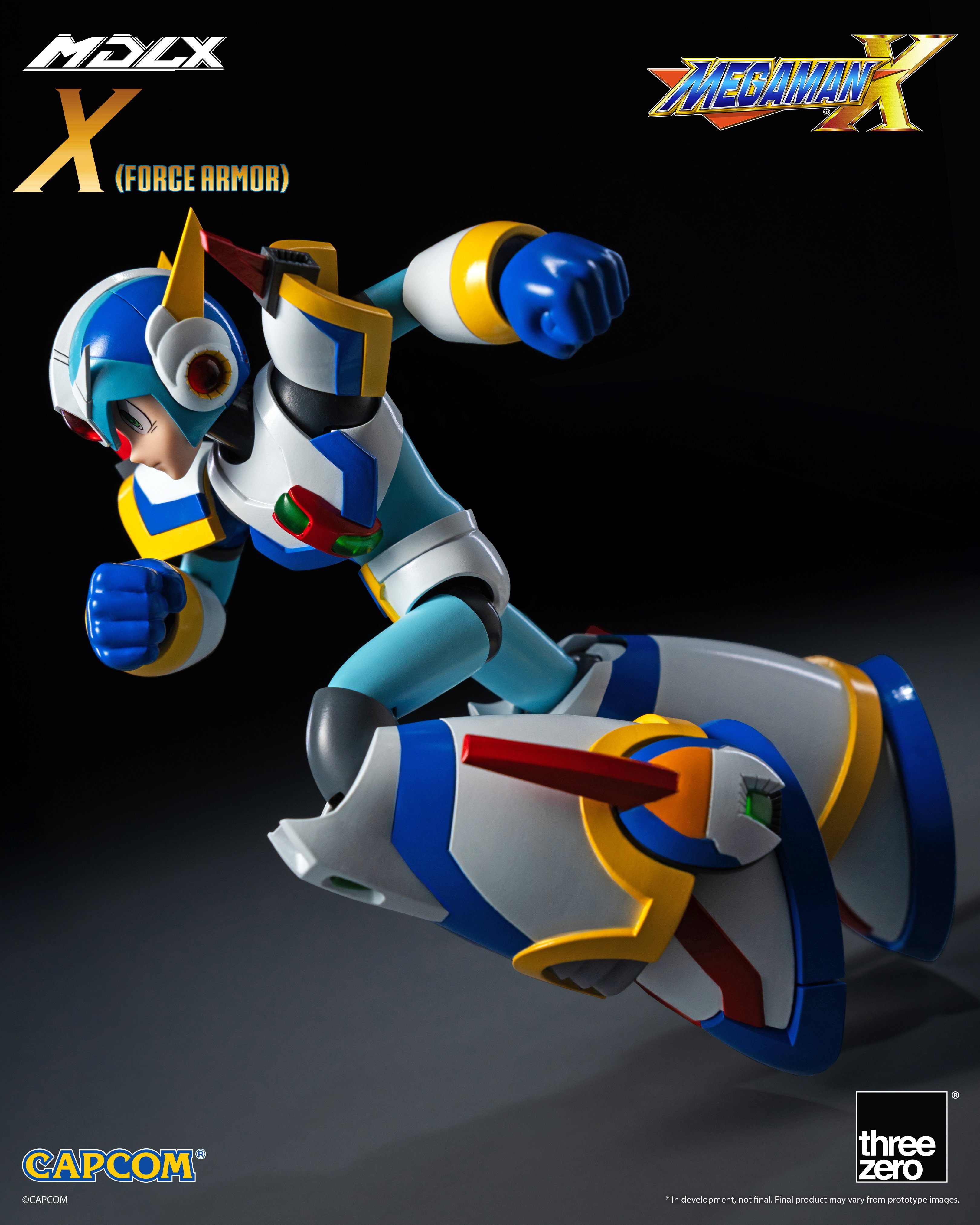 Mega Man X MDLX Articulated Figure Series Mega Man X (Force Armor) Action Figure Gallery Image 6