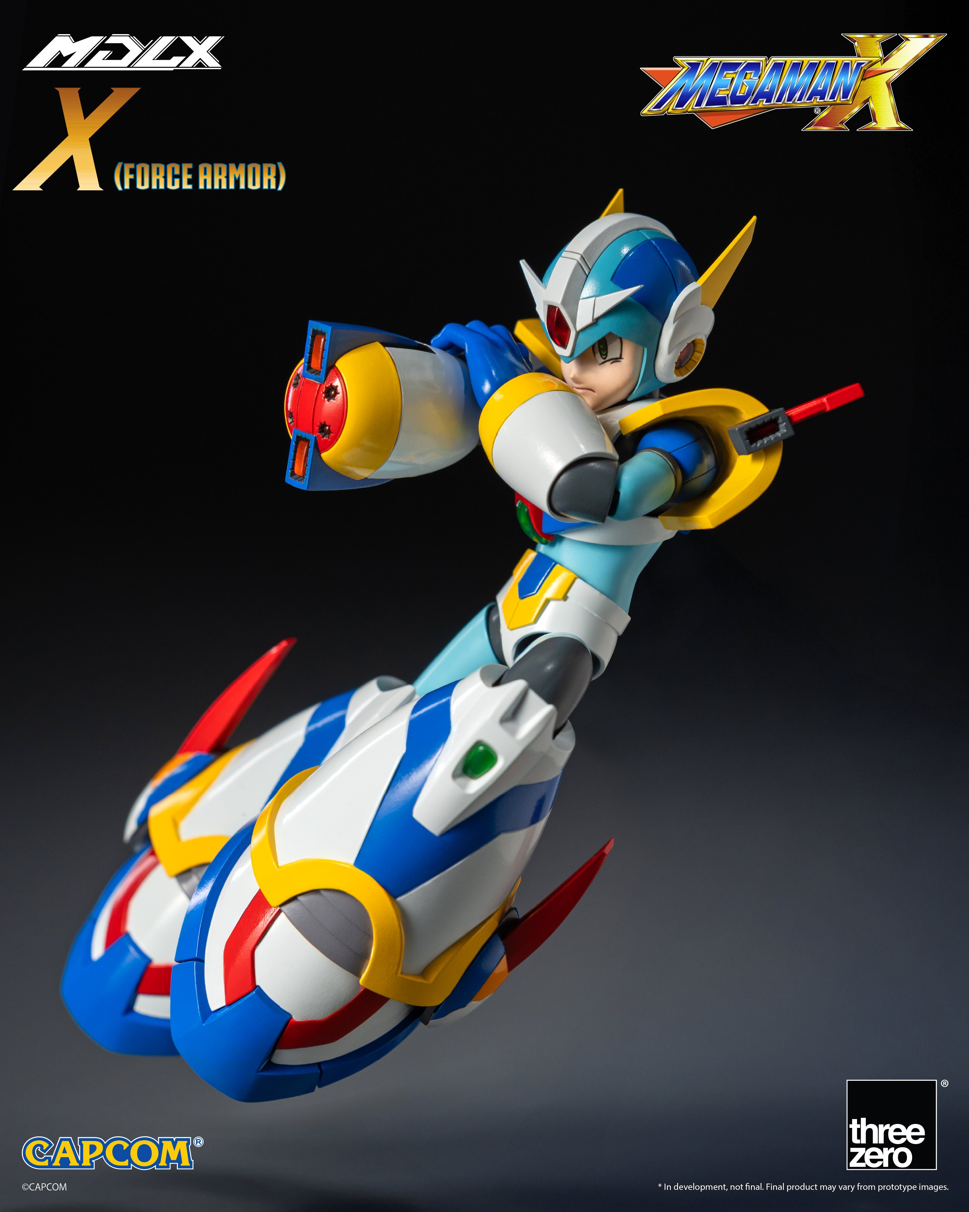 Mega Man X MDLX Articulated Figure Series Mega Man X (Force Armor) Action Figure Gallery Image 11