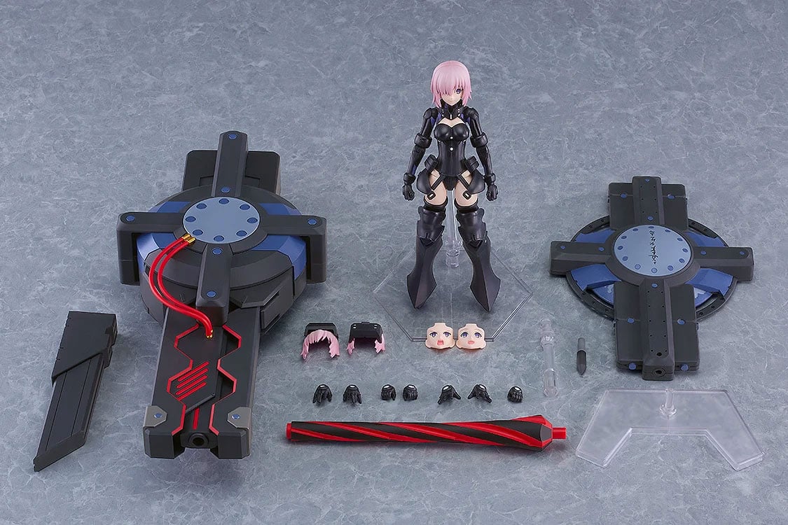 Fate/Grand Order PLAMATEA Shielder/Mash Kyrielight (Ortinax) (Black Barrel Edition) Model Kit Gallery Image 24
