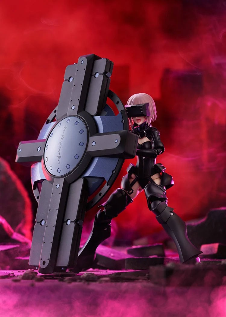 Fate/Grand Order PLAMATEA Shielder/Mash Kyrielight (Ortinax) (Black Barrel Edition) Model Kit Gallery Image 9