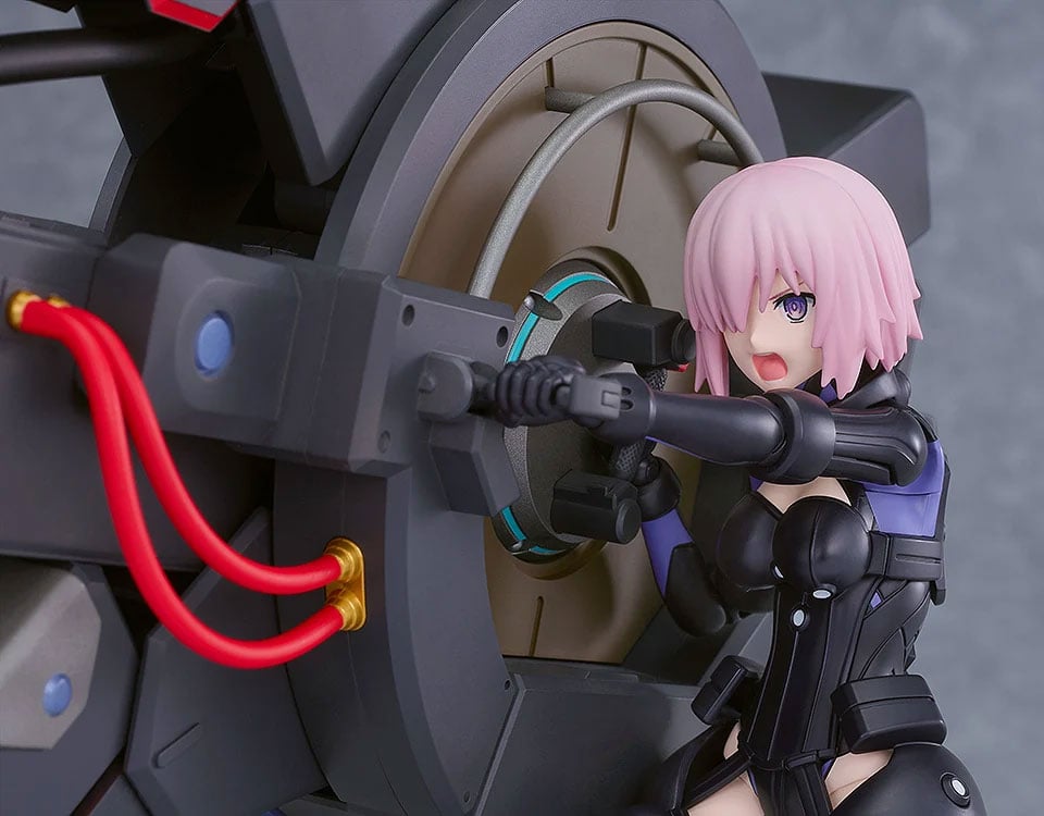 Fate/Grand Order PLAMATEA Shielder/Mash Kyrielight (Ortinax) (Black Barrel Edition) Model Kit Gallery Image 16