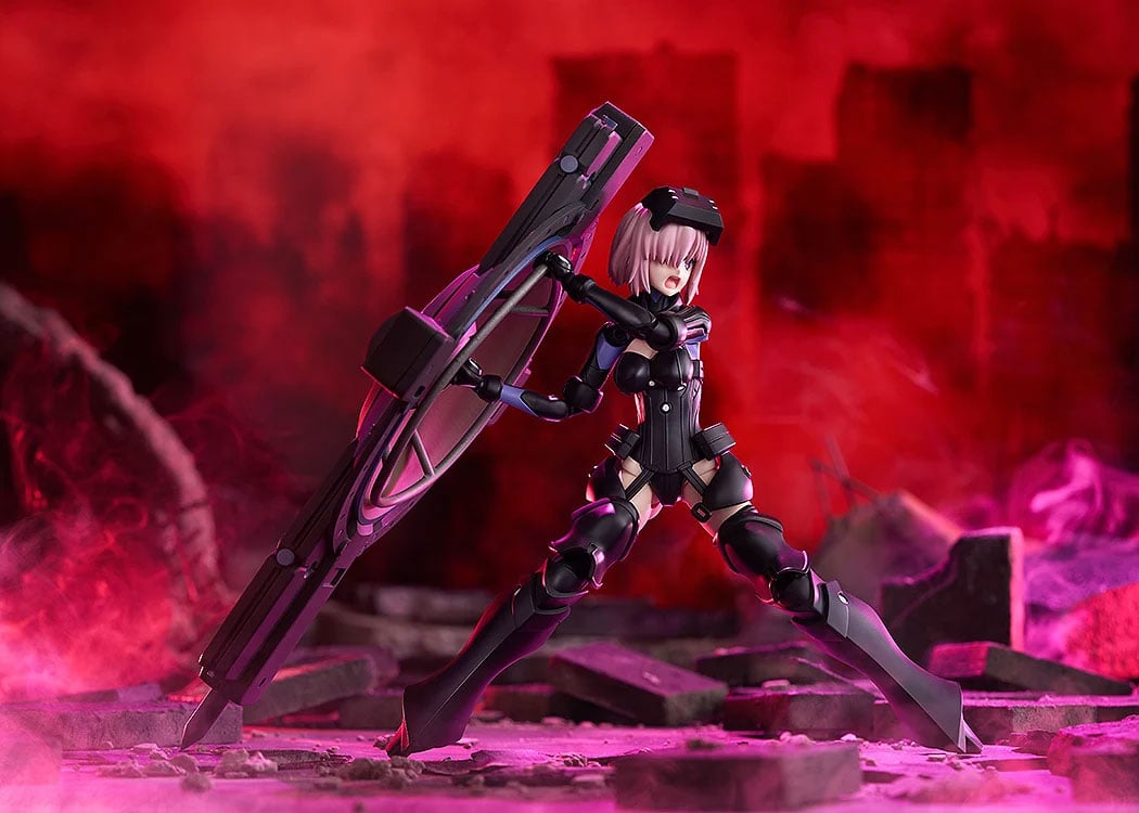 Fate/Grand Order PLAMATEA Shielder/Mash Kyrielight (Ortinax) (Black Barrel Edition) Model Kit Gallery Image 10