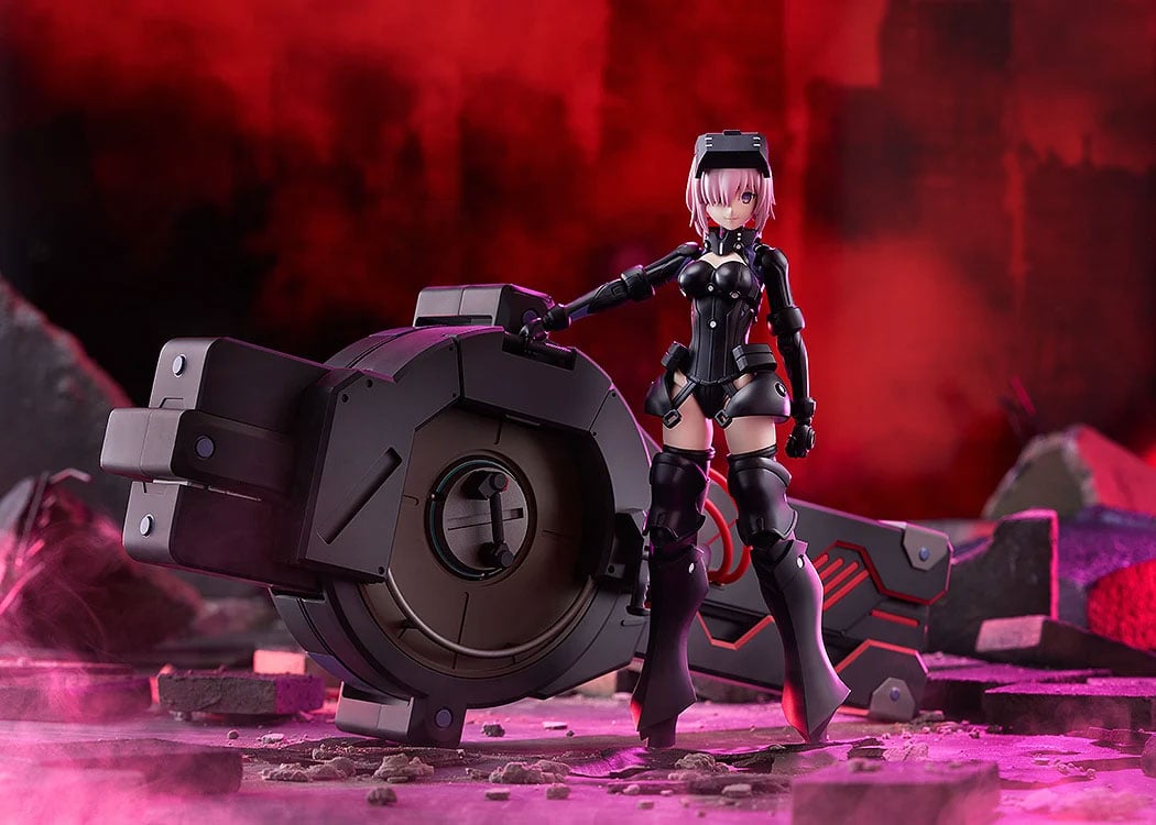 Fate/Grand Order PLAMATEA Shielder/Mash Kyrielight (Ortinax) (Black Barrel Edition) Model Kit Gallery Image 7