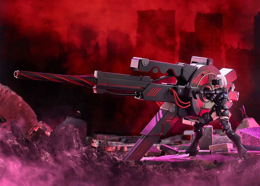 Fate/Grand Order PLAMATEA Shielder/Mash Kyrielight (Ortinax) (Black Barrel Edition) Model Kit Gallery Image 3