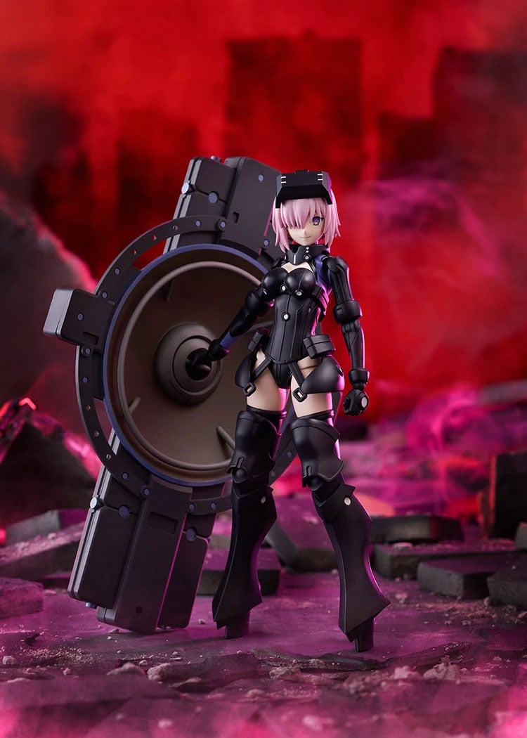 Fate/Grand Order PLAMATEA Shielder/Mash Kyrielight (Ortinax) (Black Barrel Edition) Model Kit Gallery Image 8