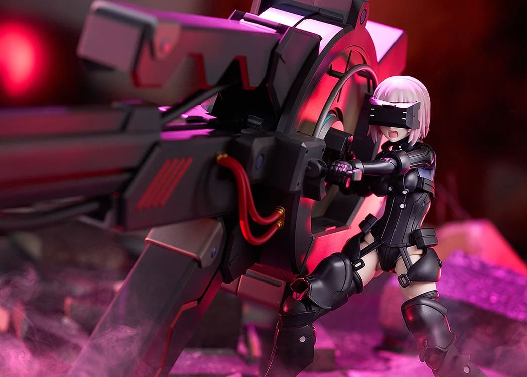 Fate/Grand Order PLAMATEA Shielder/Mash Kyrielight (Ortinax) (Black Barrel Edition) Model Kit Gallery Image 4