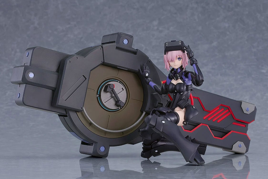 Fate/Grand Order PLAMATEA Shielder/Mash Kyrielight (Ortinax) (Black Barrel Edition) Model Kit Gallery Image 18