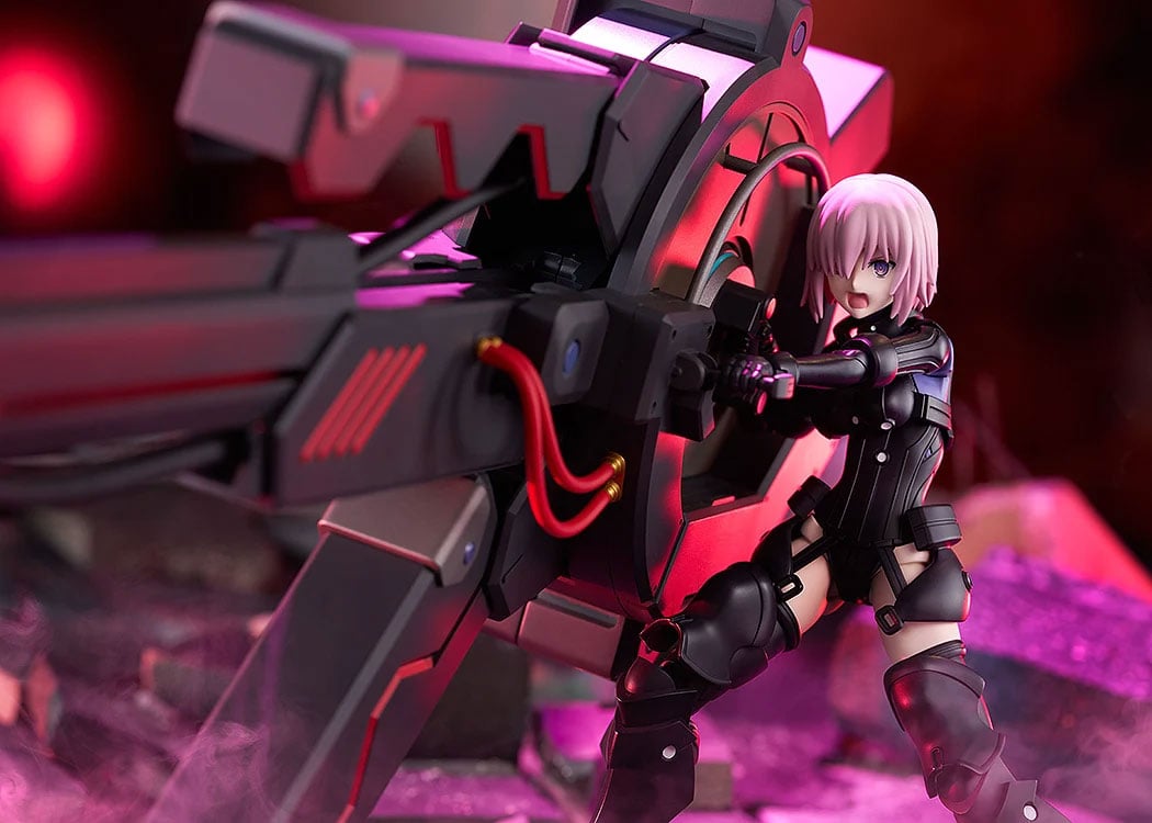 Fate/Grand Order PLAMATEA Shielder/Mash Kyrielight (Ortinax) (Black Barrel Edition) Model Kit Gallery Image 6