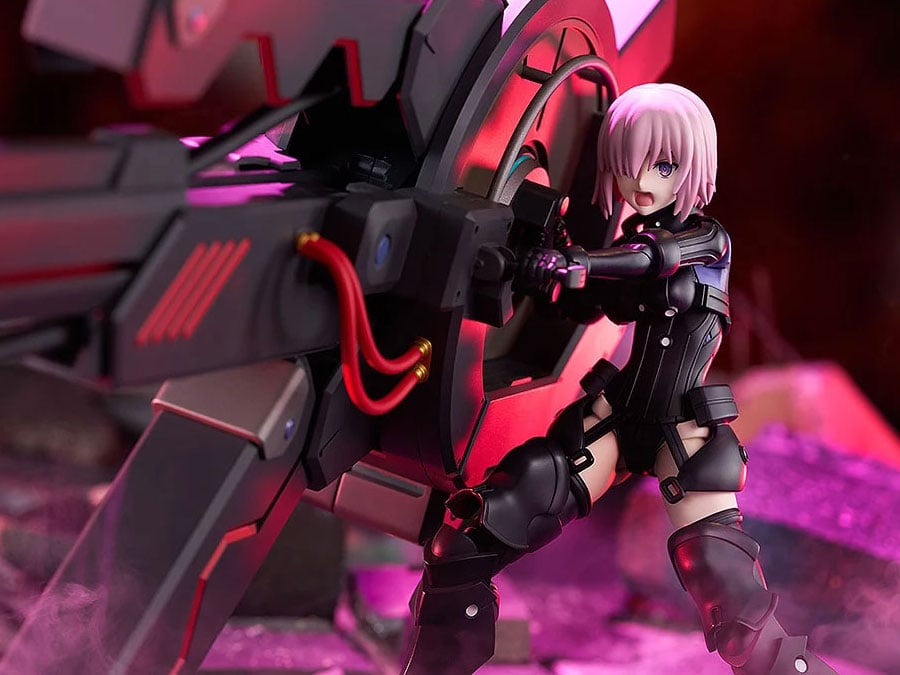 Fate/Grand Order PLAMATEA Shielder/Mash Kyrielight (Ortinax) (Black Barrel Edition) Model Kit Gallery Image 1