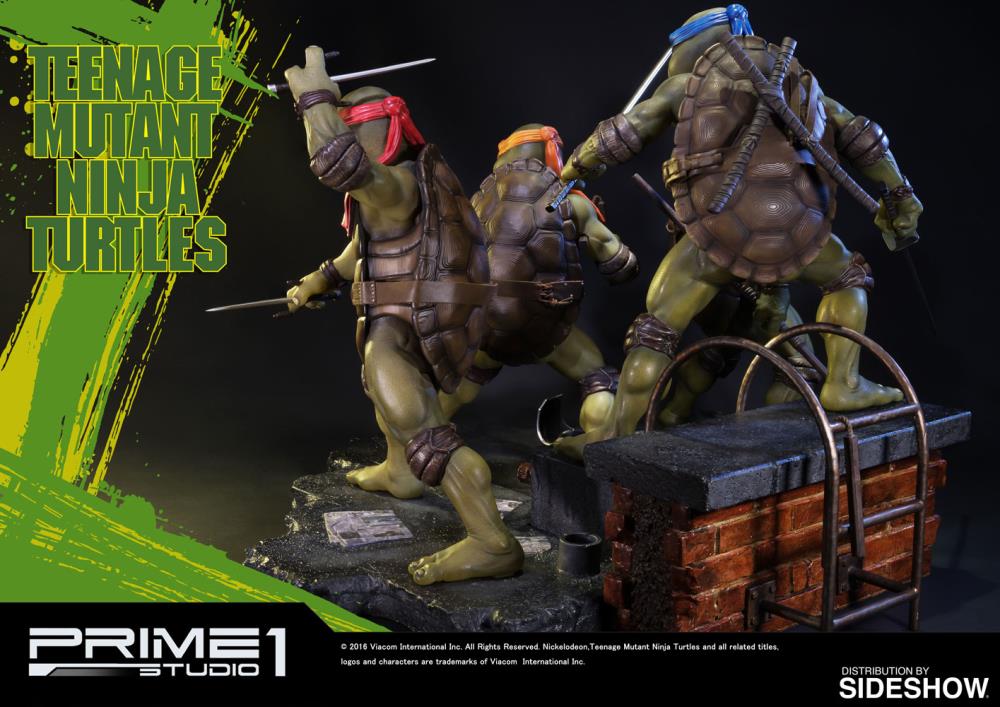 Teenage Mutant Ninja Turtles 1990 Movie Museum Masterline Statues - Set of 4 Gallery Image 6