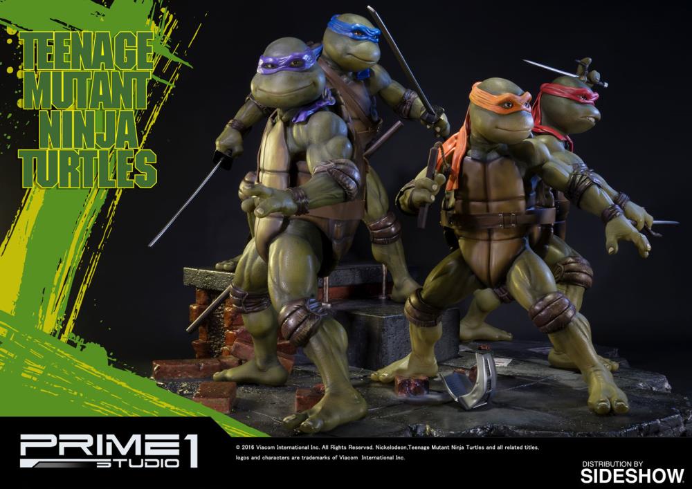 Teenage Mutant Ninja Turtles 1990 Movie Museum Masterline Statues - Set of 4 Gallery Image 4