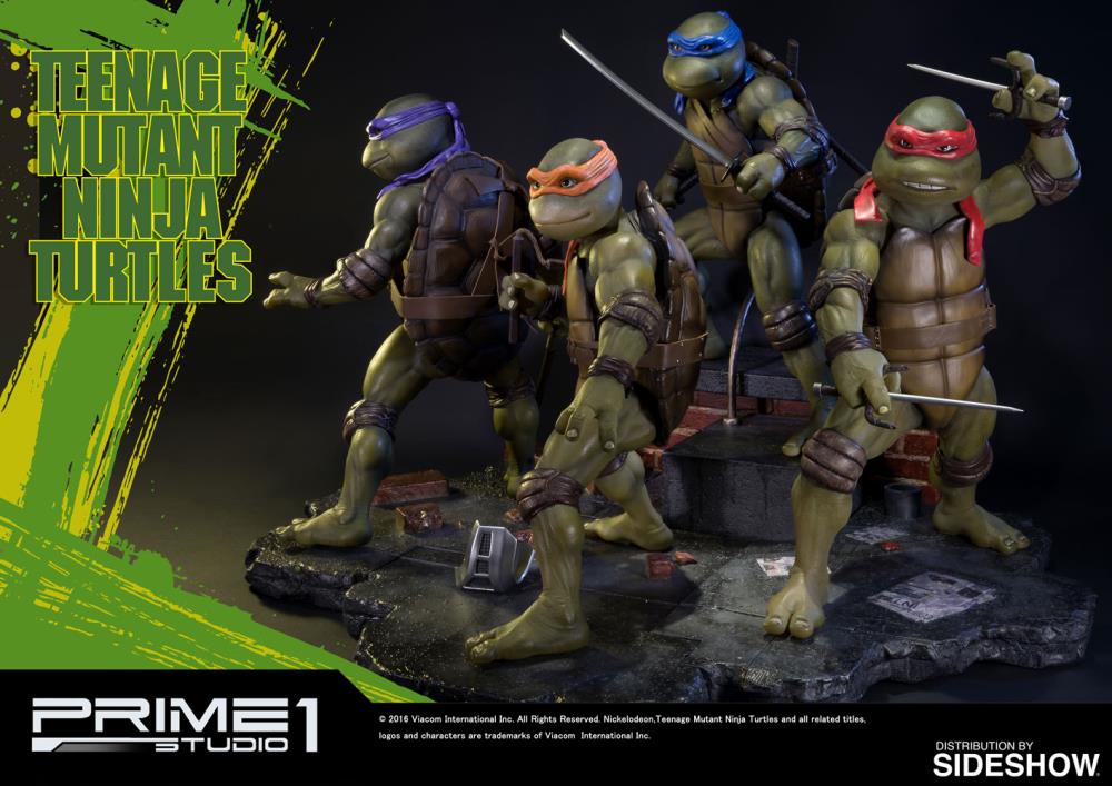 Teenage Mutant Ninja Turtles 1990 Movie Museum Masterline Statues - Set of 4 Gallery Image 5
