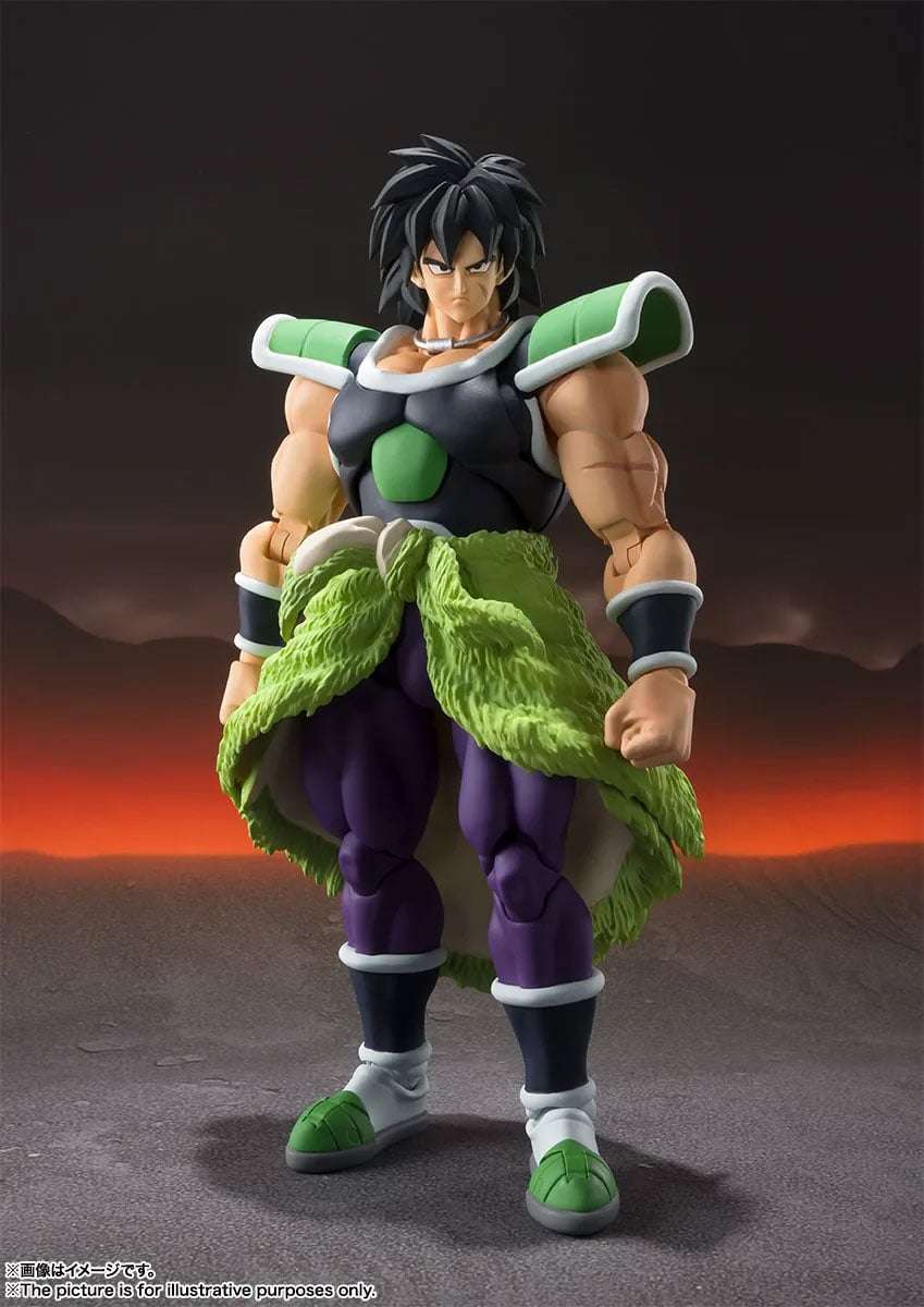 Dragon Ball Super: Broly S.H.Figuarts Broly Action Figure (Reissue) Gallery Image 3