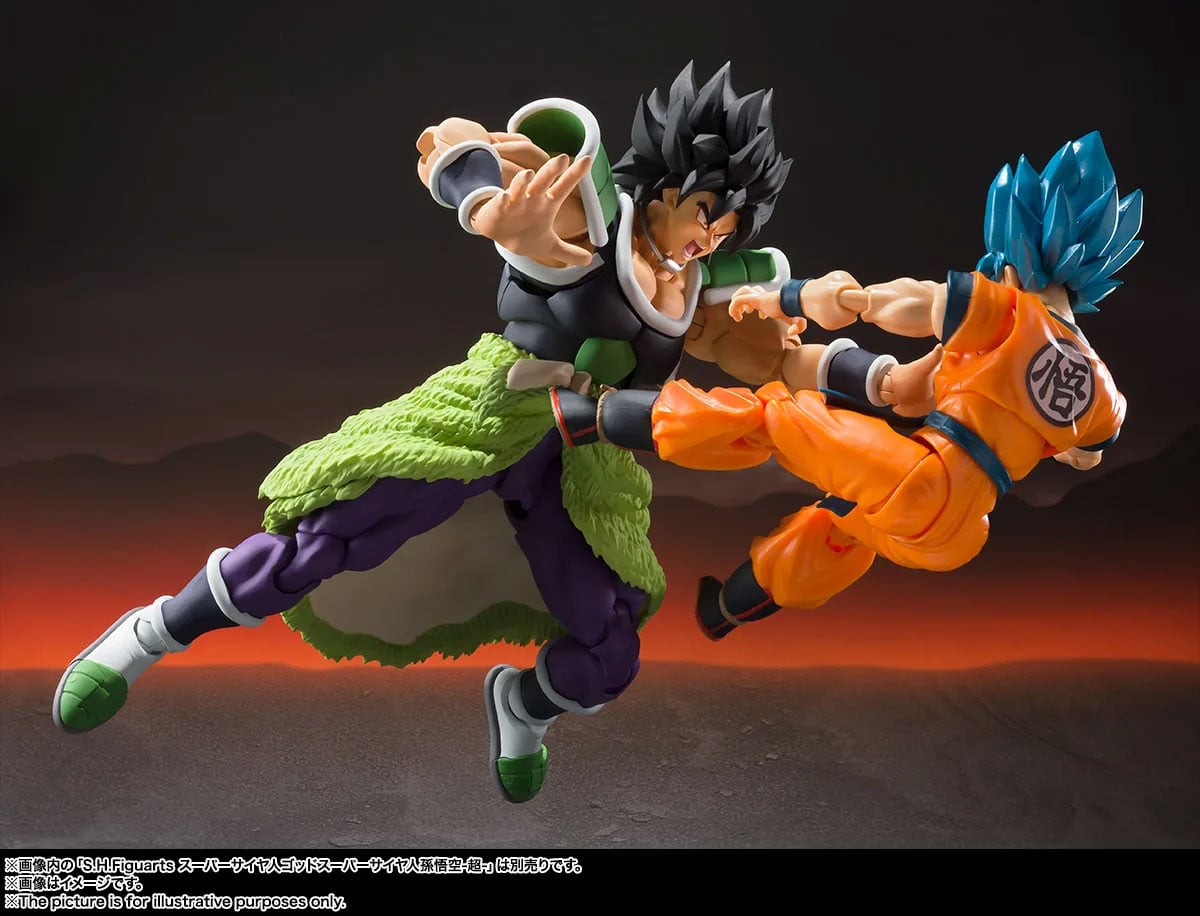Dragon Ball Super: Broly S.H.Figuarts Broly Action Figure (Reissue) Gallery Image 8