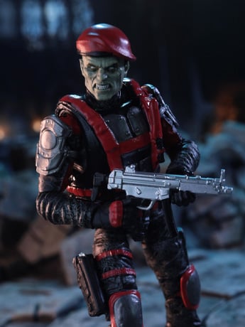 Operation: Monster Force Delta Red Bloodwatch Elite 1/18 Scale JoeFest 2026 Exclusive Action Figure Gallery Image 2