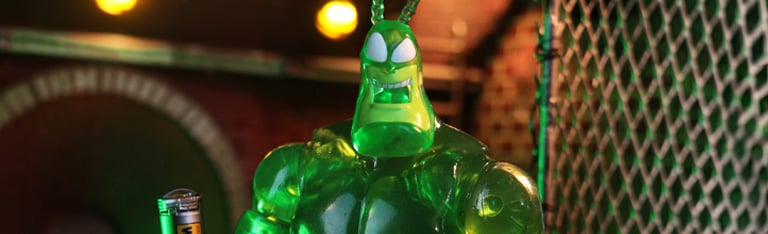 Image of In Stock! Longbox Heroes Prestige The Tick (Radioactive Ver.) 1/12 Scale SDCC 2026 Exclusive Action 