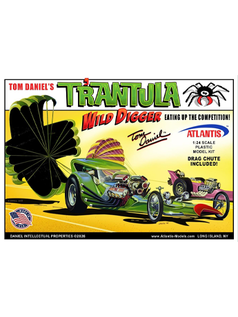 Tom Daniel's T'rantula Wild Digger Dragster Show Rod 1/24 Scale