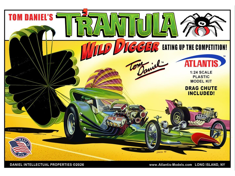 Dear トムです。 Tom Daniel's T'rantula Wild Digger Dragster Show Rod 1/24 Scale