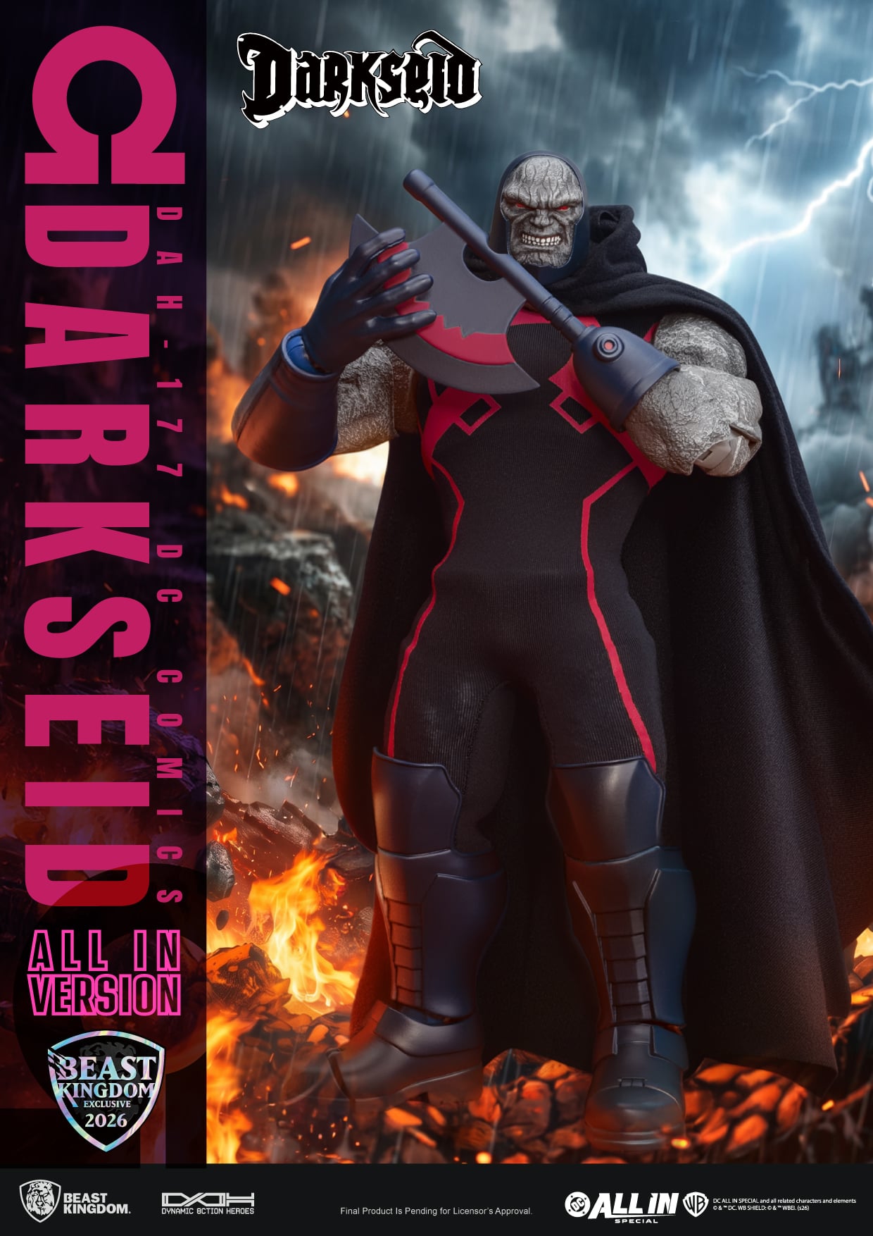DC Comics Dynamic 8ction Heroes DAH-177 Darkseid (All In Ver