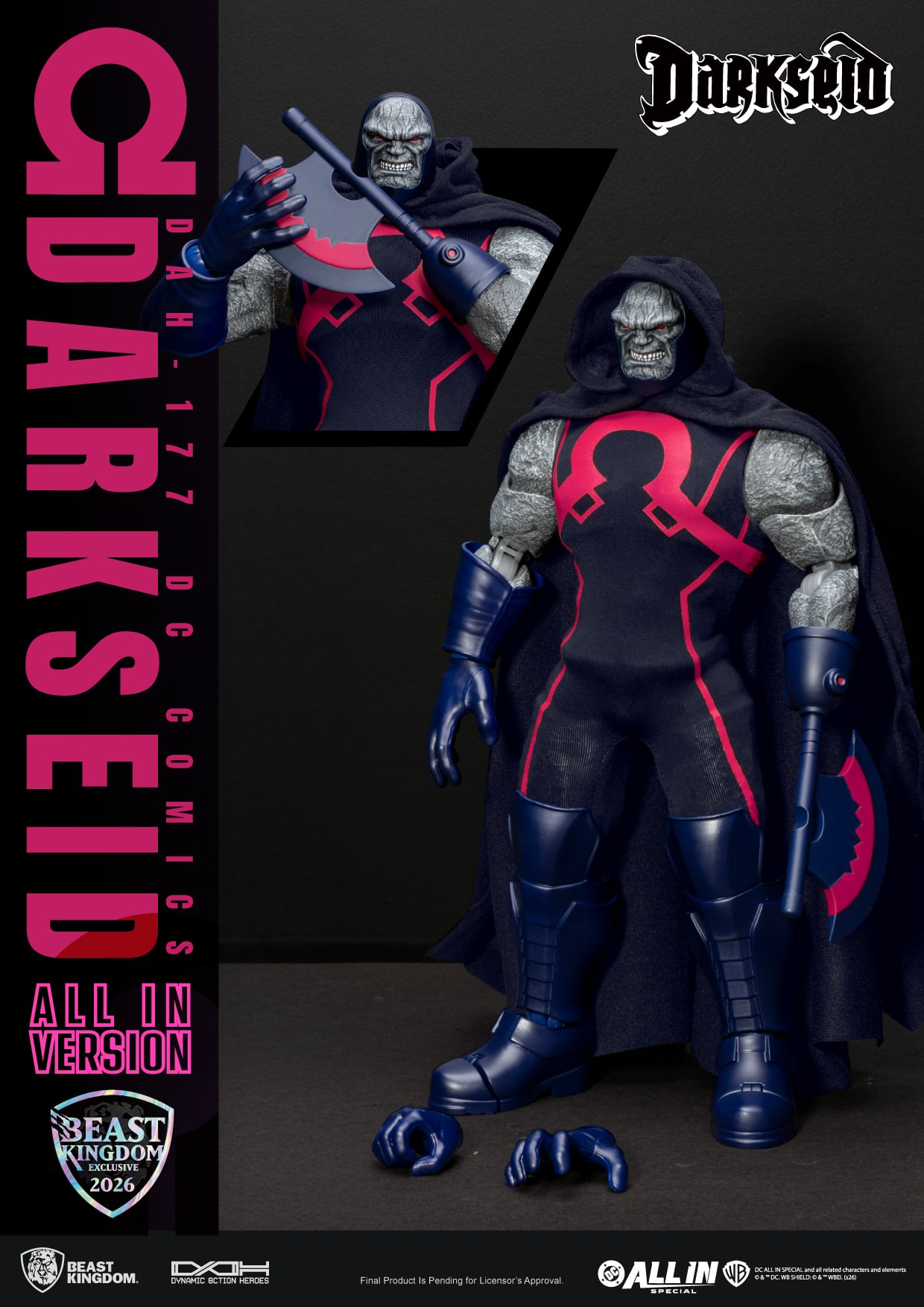 DC Comics Dynamic 8ction Heroes DAH-177 Darkseid (All In Ver