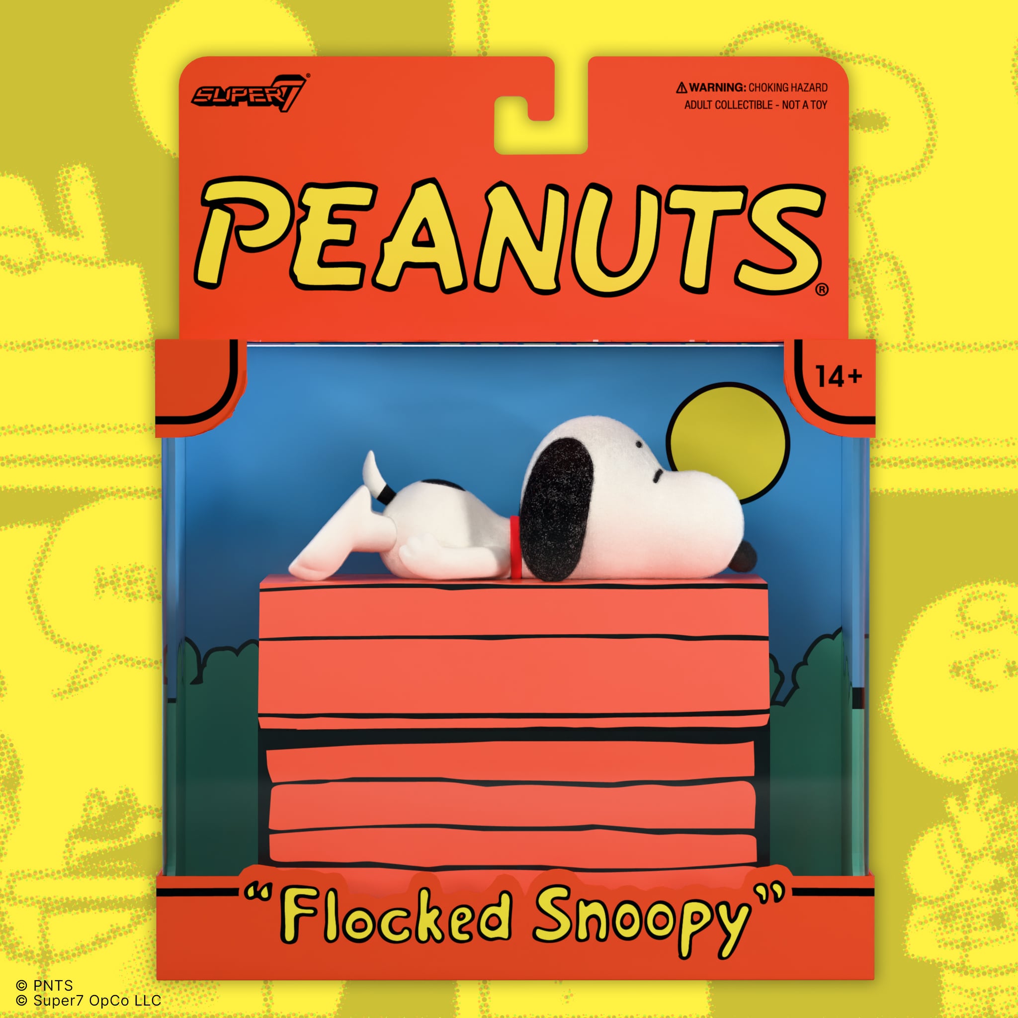 Peanuts ReAction Sleeping Snoopy (Flocked) Action Figure Gallery Image 5