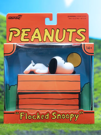 Peanuts ReAction Sleeping Snoopy (Flocked) Action Figure Gallery Image 2