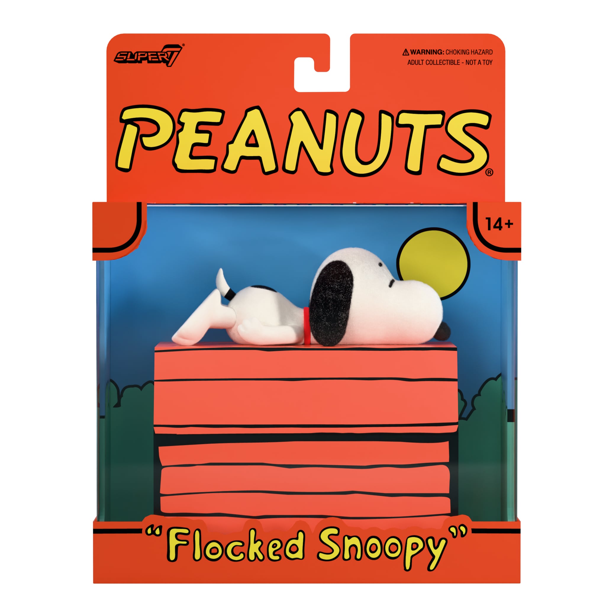 Peanuts ReAction Sleeping Snoopy (Flocked) Action Figure Gallery Image 8