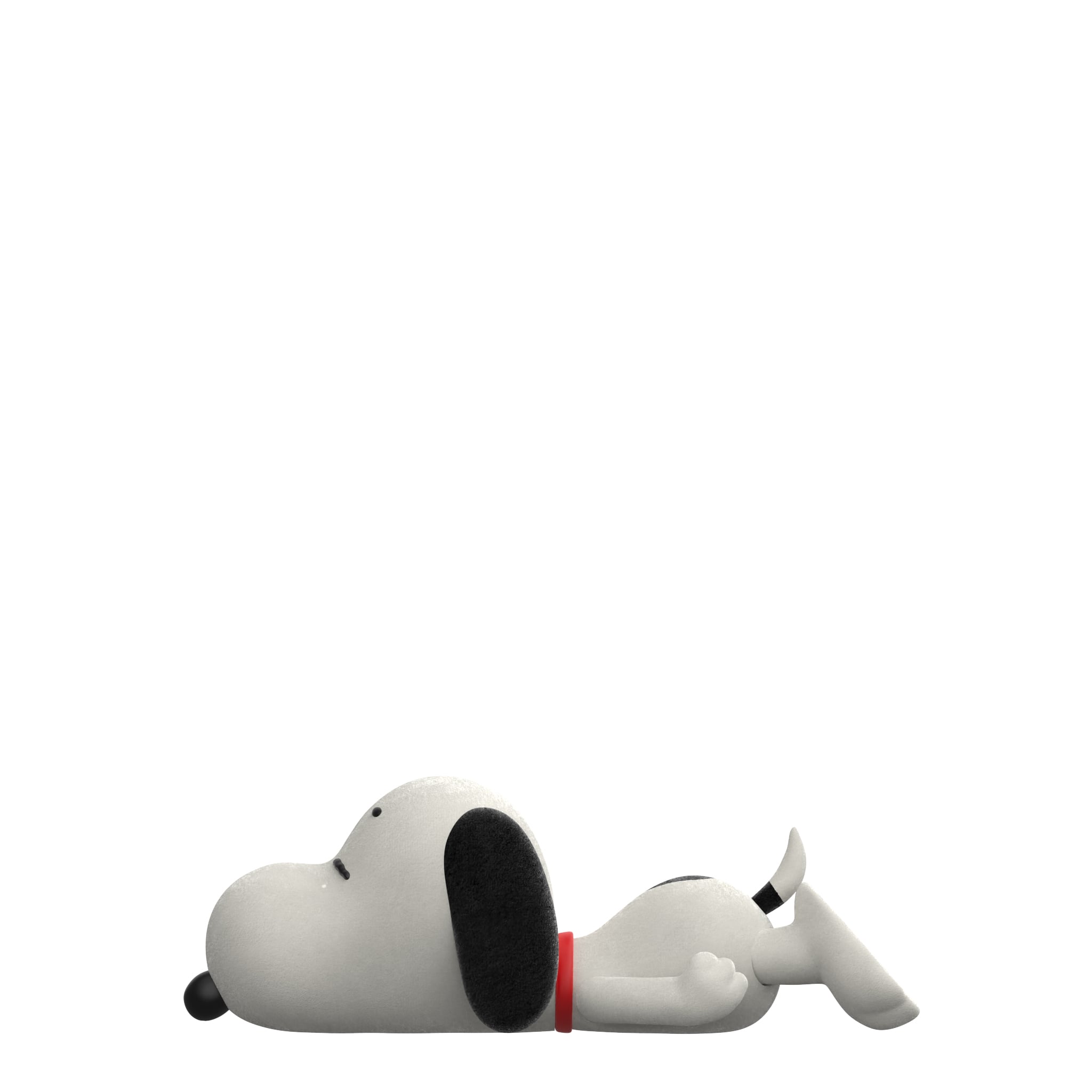Peanuts ReAction Sleeping Snoopy (Flocked) Action Figure Gallery Image 7