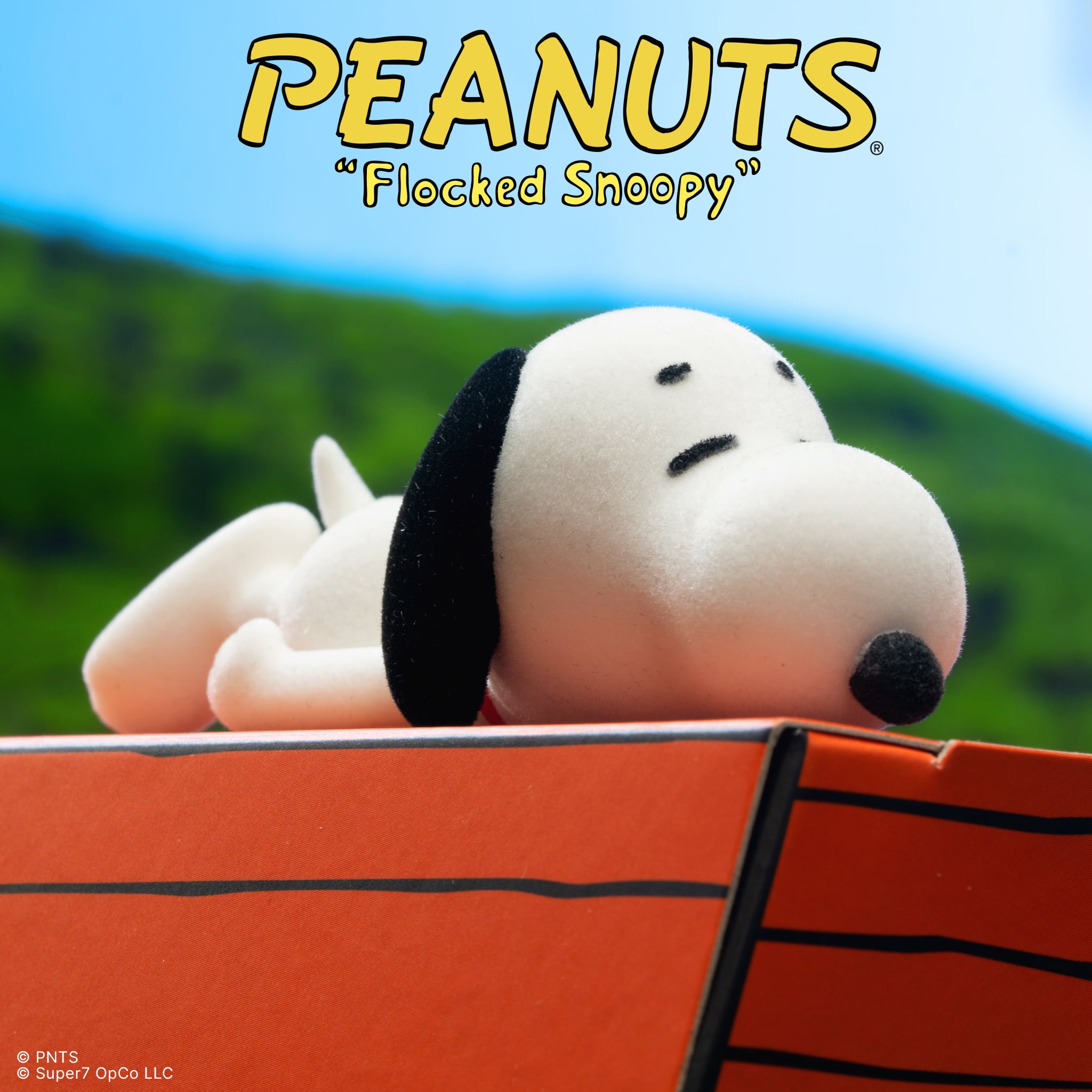Peanuts ReAction Sleeping Snoopy (Flocked) Action Figure Gallery Image 4