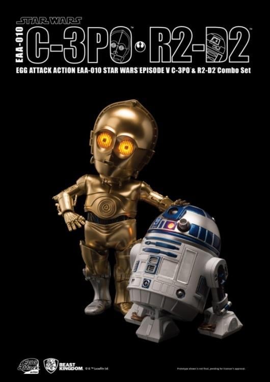 Star Wars Egg Attack Action EAA-010 C-3PO & R2-D2 (Empire Strikes Back) Gallery Image 4
