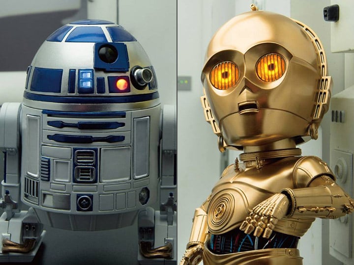 Star Wars Egg Attack Action EAA-010 C-3PO & R2-D2 (Empire Strikes Back) Gallery Image 1