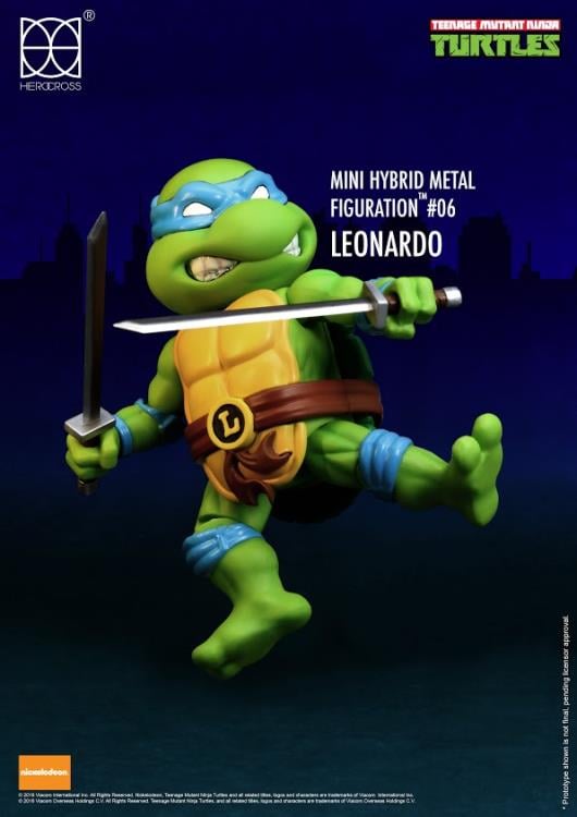 Teenage Mutant Ninja Turtles Hybrid Metal Figuration Set of 4 Mini-Figures Gallery Image 4