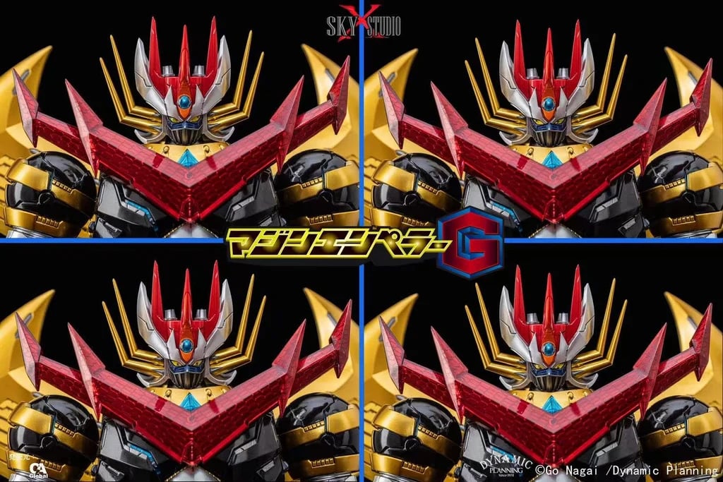 Super Robot Wars OG: Original Generation Mazin Emperor G with Upgrade Kit Action Figure Set Gallery Image 29
