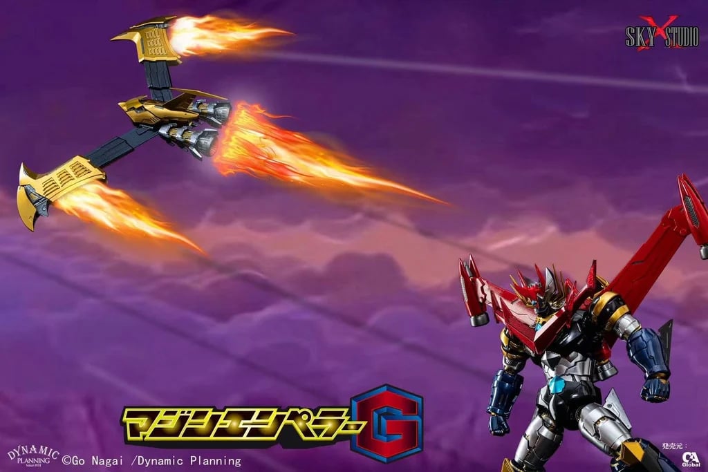 Super Robot Wars OG: Original Generation Mazin Emperor G with Upgrade Kit Action Figure Set Gallery Image 32