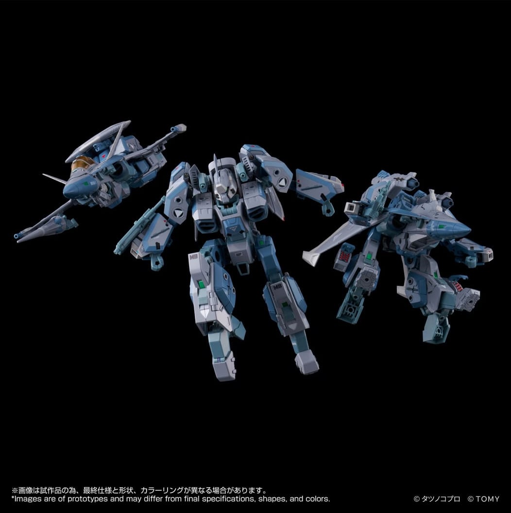 Genesis Climber Mospeada Toyrise AFC-01X Legioss Omega, Delta and Alpha "SKUNKs" Tactical Three Figure Pack Gallery Image 4