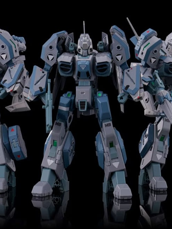 Genesis Climber Mospeada Toyrise AFC-01X Legioss Omega, Delta and Alpha "SKUNKs" Tactical Three Figure Pack Gallery Image 2