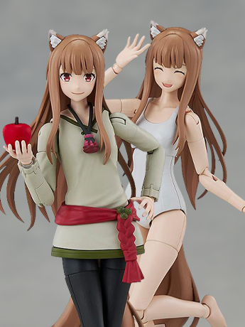 Image of Spice and Wolf: Merchant Meets the Wise Wolf Kadokawa Plastic Model Series Holo (DX Ver.) Model Kit