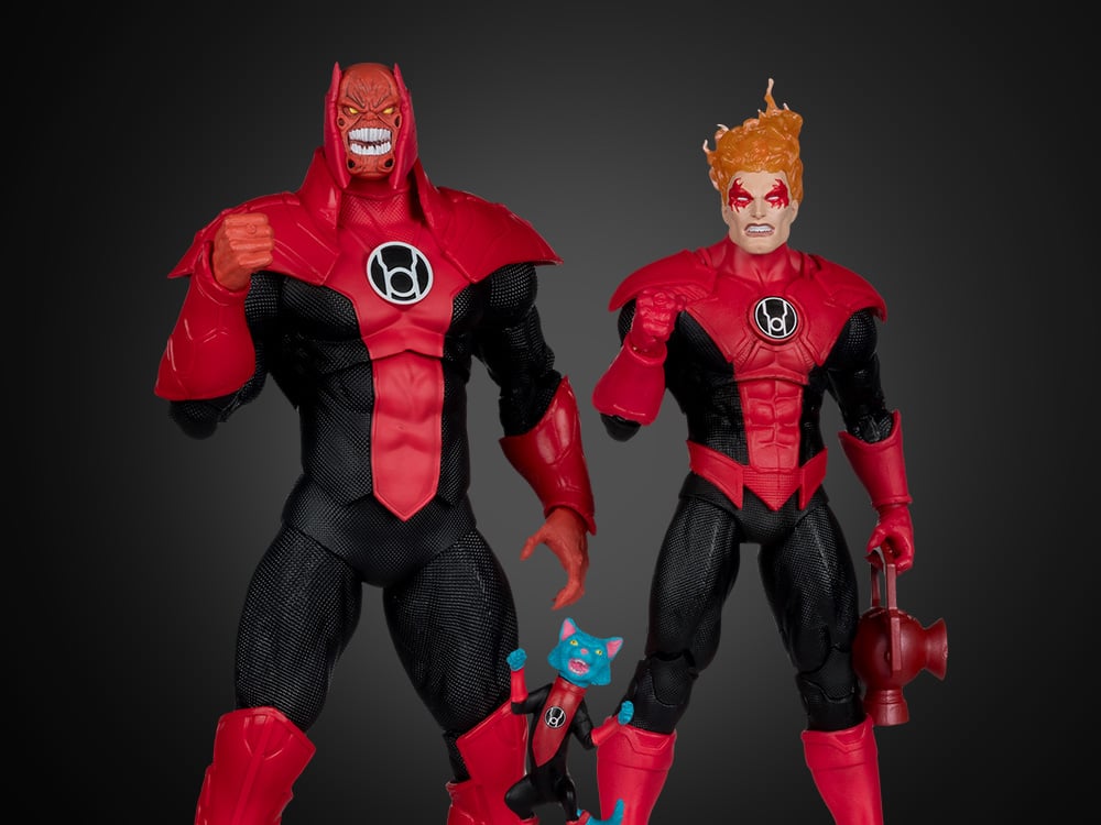Green Lantern DC Multiverse Atrocitus & Red Lantern Corps Action Figure Two-Pack Gallery Image 1